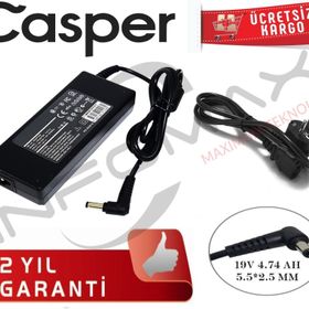 Casper 8050P 765S M760S W76S Uyumlu Notebook Şarj Adaptörü
