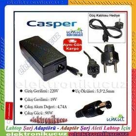 Casper ADP-90MD BB 19V 4.74A 19 Volt 4.74 Uyumlu Laptop Adaptör