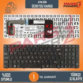 Casper C300-3060-4L05E C300-3710-4L05E Siyah Uyumlu Notebook Klavye
