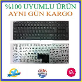 Casper CSD.4210-4L45A-S CSD.4210-6L45A-S Notebook Siyah Uyumlu Klavye