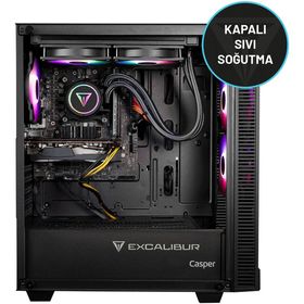 Casper Excalibur E65Z.265K-DFT0X-0RE Ultra 7 265KF 32GB RAM 1TB SSD RTX 5060 Ti FreeDOS Oyun Bilgisayarı