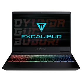 Casper Excalibur G770.1075-B5J0X Intel Core i7 10750H 16GB RAM 1TB HDD 256GB SSD GTX1650Ti 15.6 inç Dizüstü Bilgisayar