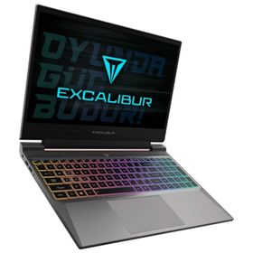 Casper Excalibur G870.1265-DQB0A-B i7-12650H 32GB RAM 1TB SSD RTX 4060 Windows 11 Home 15.6 inç Oyun Bilgisayarı