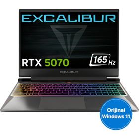 Casper Excalibur G870 G870.1362-EN70A-C i7-13620H 64GB RAM 4TB SSD RTX 5070 Windows 11 Home 15.6 inç Oyun Bilgisayarı