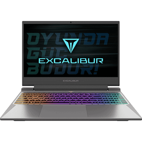 Casper Excalibur G880.1362-BV60A-C i7-13620H 16GB RAM 500GB SSD RTX 5060 Windows 11 Home 15.6 inç Oyun Bilgisayarı