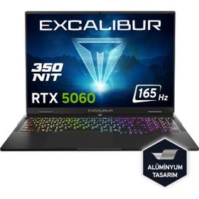 Casper Excalibur G915.1362-CN60A-C i7-13620H 24GB RAM 4TB SSD RTX 5060 Windows 11 Home 16 inç Oyun Bilgisayarı