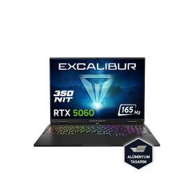 Casper Excalibur G915.1362-CN60A-C i7-13620H 24GB RAM 4TB SSD RTX 5060 Windows 11 Home 16 inç Oyun Bilgisayarı