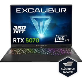 Casper Excalibur G915.1362-CX70A-C i7-13620H 24GB RAM 2TB SSD RTX 5070 Windows 11 Home 16 inç Oyun Bilgisayarı