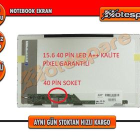 Casper Nirvana A15A 15.6 Laptop LED 40 Pin Uyumlu Lcd Ekran Panel