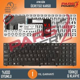 Casper Nirvana C510-7200-8T45T Siyah Uyumlu Notebook Klavye