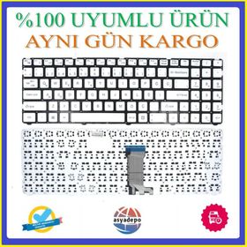 Casper Nirvana C600.7200-4L30T-S Beyaz Uyumlu Laptop Klavye