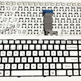 Casper Nirvana C6007100-4L00T-S-F Notebook Klavye TR Beyaz