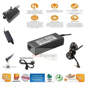 Casper Nirvana IC41 CN.TUB-337B 19V G Uyumlu Laptop Adaptör