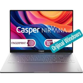 Casper Nirvana S100.1362-DV00R-G-F i7-13620H 32GB RAM 500GB SSD Windows 11 Pro 16 inç Laptop - Notebook