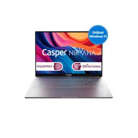 Casper Nirvana S100.1362-DV00R-G-F i7-13620H 32GB RAM 500GB SSD Windows 11 Pro 16 inç Laptop - Notebook