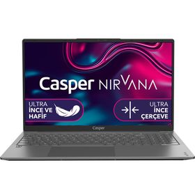 Casper Nirvana X600.1235-BV00R-G-F i5-1235U 16GB RAM 500GB SSD Windows 11 Pro 15.6 inç Laptop - Notebook