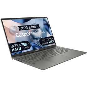 Casper Nirvana X600.1315-8U00R-G-F i3-1315U 8GB RAM 250GB SSD Windows 11 Pro 15.6 inç Laptop - Notebook