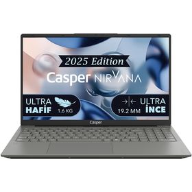 Casper Nirvana X600.1315-8V00X-G-F i3-1315U 8GB RAM 500GB SSD FreeDOS 15.6 inç Laptop - Notebook