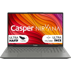 Casper Nirvana X650.1342-DU00R-G-F i5-13420H 32GB RAM 250GB SSD Windows 11 Pro 15.6 inç Laptop - Notebook