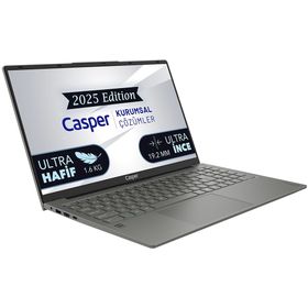 Casper Nirvana X700.1315-8F00R-G-F i3-1315U 8GB RAM 1TB SSD Windows 11 Pro 15.6 inç Laptop - Notebook