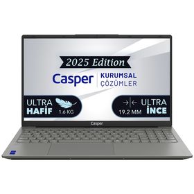 Casper Nirvana X700.1315-8F00T-G-F i3-1315U 8GB RAM 1TB SSD Windows 11 Home 15.6 inç Laptop - Notebook
