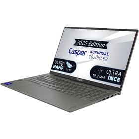 Casper Nirvana X700.1315-DF00R-G-F i3-1315U 32GB RAM 1TB SSD Windows 11 Pro 15.6 inç Laptop - Notebook