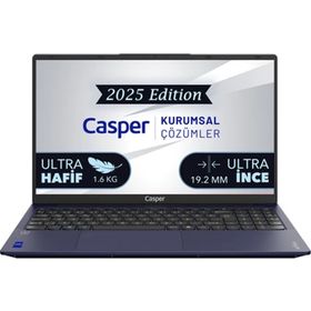 Casper Nirvana X700.1342-BV00R-M-F i5-13420H 16GB RAM 500GB SSD Windows 11 Pro 15.6 inç Gece Mavisi Laptop - Notebook
