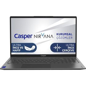 Casper Nirvana X700.7430-8F00A-G-F Ryzen 5 7430U 8GB RAM 1TB SSD Windows 11 Home 15.6 inç Laptop - Notebook
