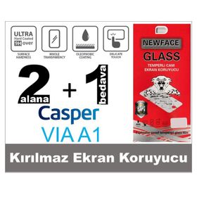 Casper Via A1 Cva1 Temperli Ekran Koruyucu Uyumlu Kırılmaz Cam