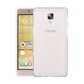 Casper Via A1 Plus Kapak Şeffaf Silikon Kılıf