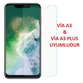 Casper Via A3 Plus Temperli Ekran Koruyucu Uyumlu Kırılmaz Cam