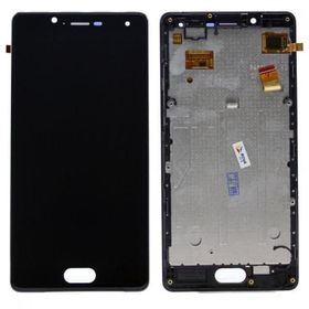 Casper Via E1 Siyah Çıtalı Uyumlu Lcd Ekran Dokunmatik