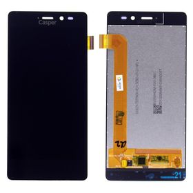 Casper Via E1c Siyah Çıtasız Uyumlu Lcd Ekran Dokunmatik