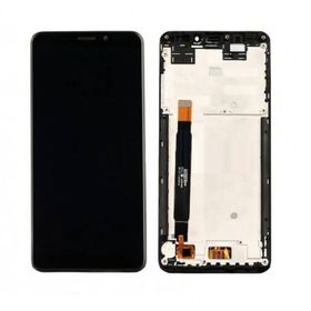 Casper Via G1 Siyah Çıtalı Uyumlu Lcd Ekran Dokunmatik