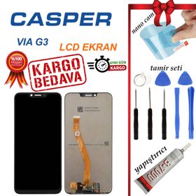 Casper Via G3 Dokunmatik Siyah Çıtasız Lcd Ekran