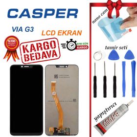 Casper Via G3 Dokunmatik Siyah Çıtasız Lcd Ekran