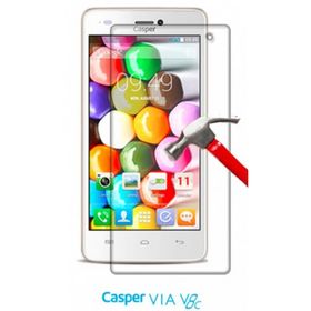 Casper Via V8 Temperli Ekran Koruyucu Uyumlu Kırılmaz Cam