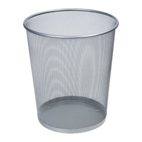 Cassa 10 lt Gümüş File Çöp Kovası