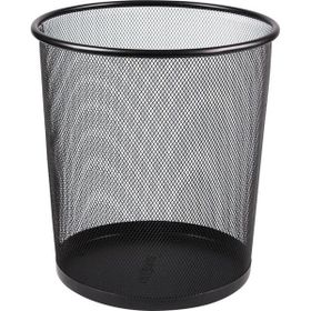 Cassa 10 lt Siyah Renk Metal Delikli Çöp Kovası