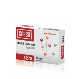 Cassa 8275 32 mm 25 Adet Renkli Toplu İğne