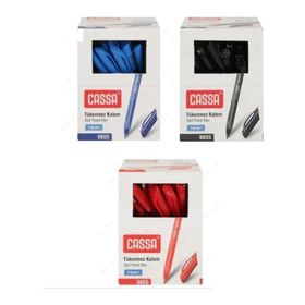 Cassa 9855 Tripen 1.0 mm Mavi 50'li Tükenmez Kalem