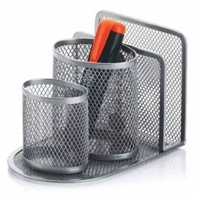 Cassa Gümüş Mıknatıslı Metal Perfore Kalemlik