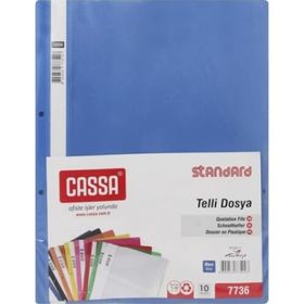 Cassa Mavi 10'lu Telli Dosya