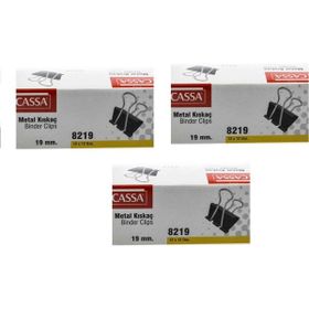 Cassa Metal 19 mm 3'lü Kıskaç