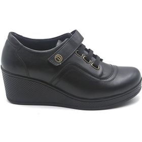 Castle Black 22521-1 Taba Kadın Dolgu Topuklu Ayakkabı