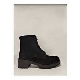 Castle Black 2670-2 Siyah Hakiki Deri Kadın Bot