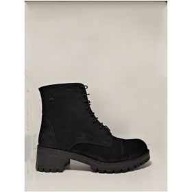 Castle Black 2670-2 Siyah Hakiki Deri Kadın Bot