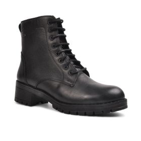Castle Black 2680-1 Siyah Hakiki Deri Kadın Bot