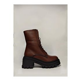 Castle Black 52671-1 Taba Hakkiki Deri Kadın Bot