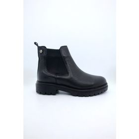 Castle Black 52683 Siyah Deri Kadın Bot